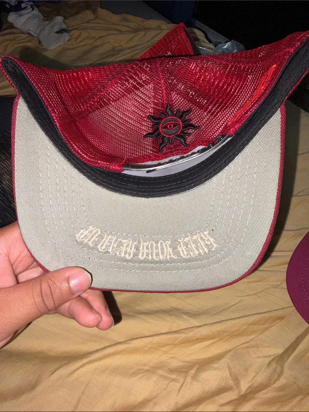 Godspeed Power Maroon Trucker Hat
